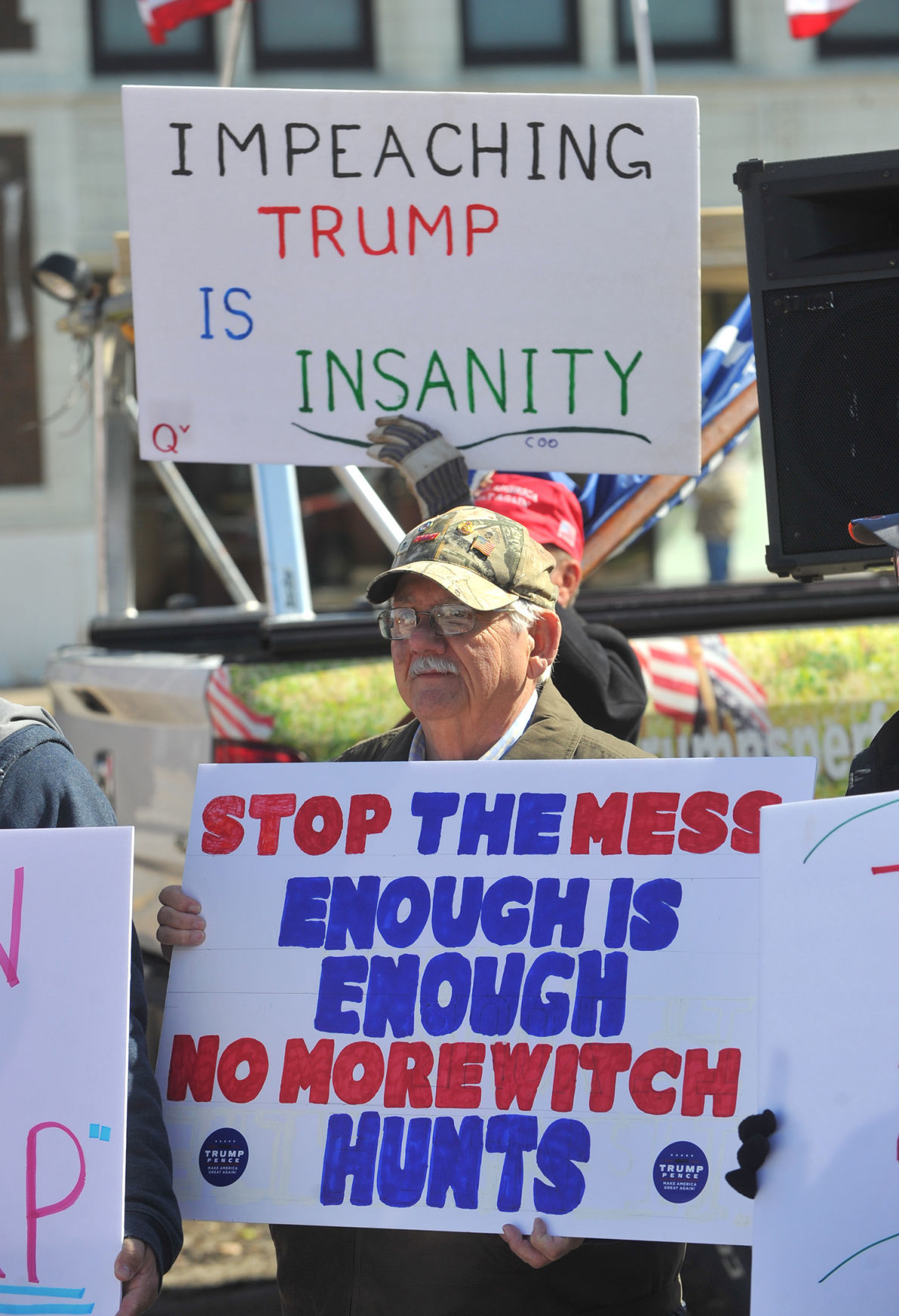 Stop the Madness Rally and Protest Outside Cheri Bustos office.
